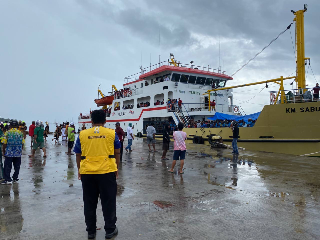 Pengawasan Kekarantinaan Kesehatan di Pelabuhan Laut Biak